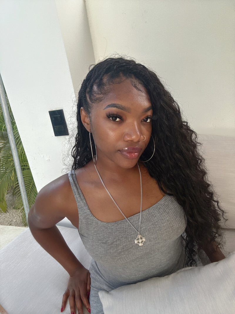 Loose Wave Curly Double Drawn  (18''-22'')