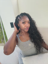 Loose Wave Curly Double Drawn  (18''-22'')